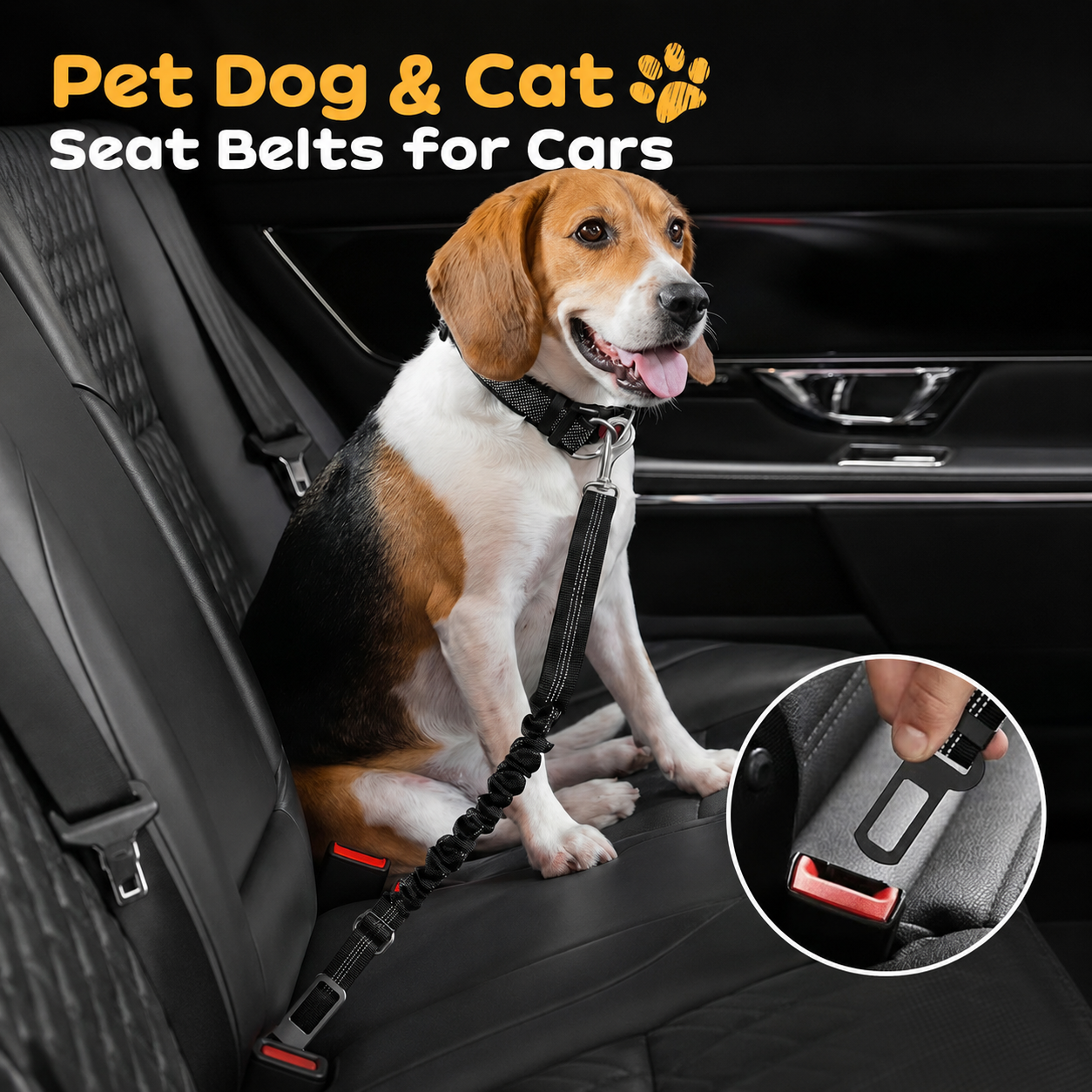 🐾 Sick of uncomfortable travel gear for your pup? This belt changes everything!