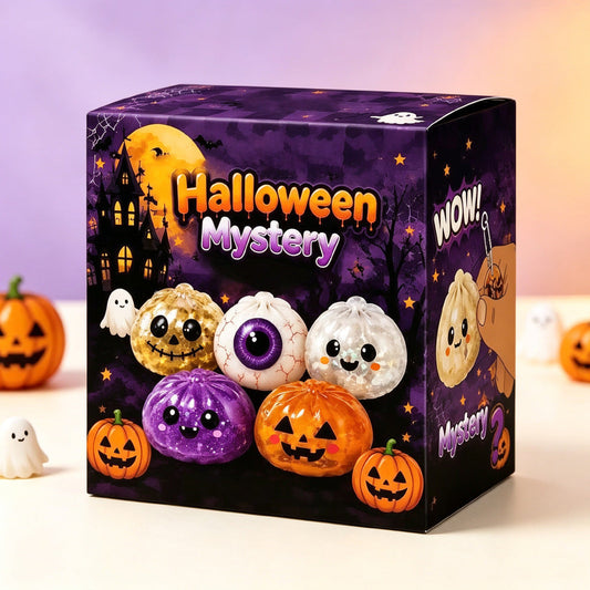 ?? 50% OFF Halloween Squishy Gift Box ?? Cute Spooky Squeeze Toys