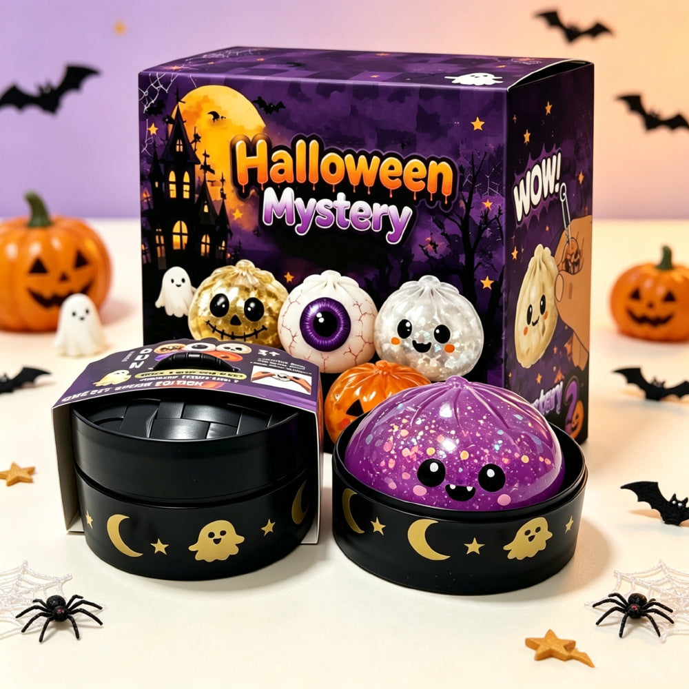 ?? 50% OFF Halloween Squishy Gift Box ?? Cute Spooky Squeeze Toys