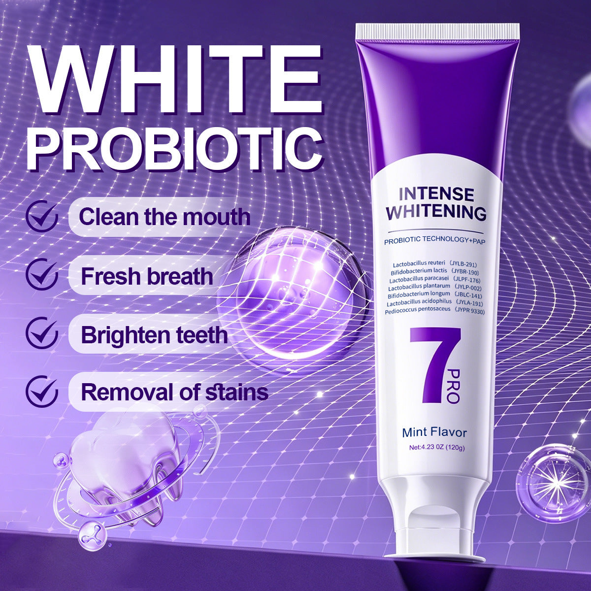 Buy 1 get 1 free🔥Probiotic Whitening Toothpaste