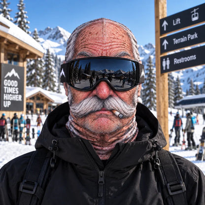 👴49% OFF 🥽 Funny Face Mask 3D Printed Balaclava