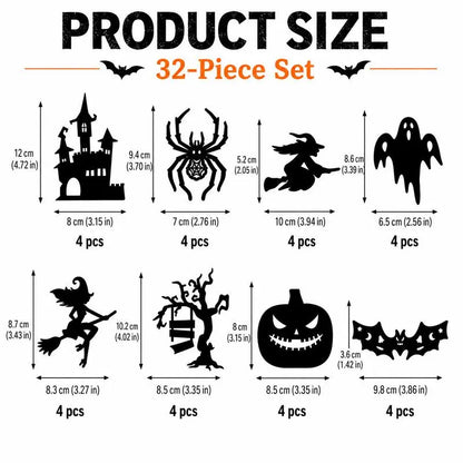 ???? 50% OFF! Halloween Glow in Dark Wall Stickers ¨C Turn Blank Walls into a Spooky Glow Scene ????