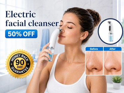 Electric facial cleanser