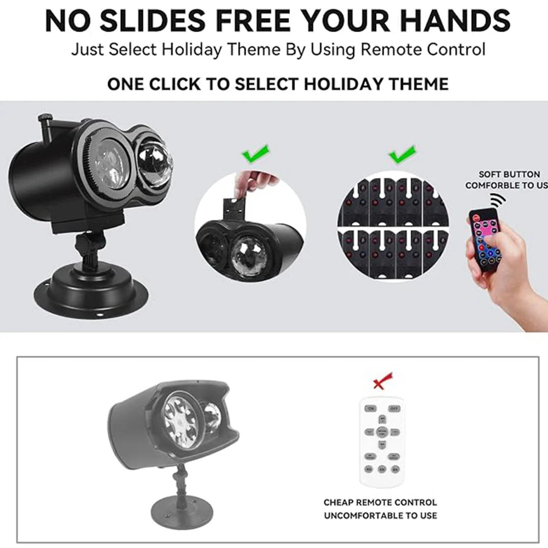 ??Turn Your Home Into a Haunted Halloween Wonderland | 10 Unique HD Projection Patterns, 32FT Ultra-Large Display