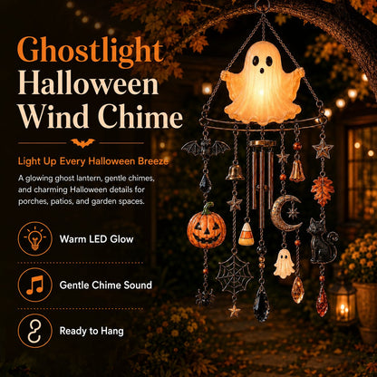 ??LAST DAY 50% OFF - ?? Haunted Glow Ghost Wind Chime