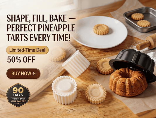 Cookie Baking Mold + Sugar-Free Dessert Recipes