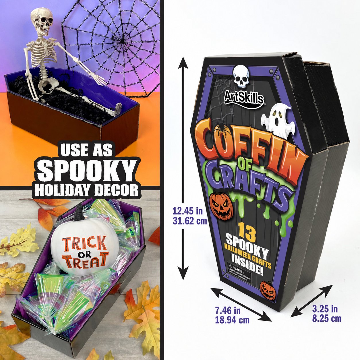 ??Coffin Of Crafts Halloween Advent Calendar 2026 ?? | 13 Days Of Spooky Crafts & Creative Surprises For Kids