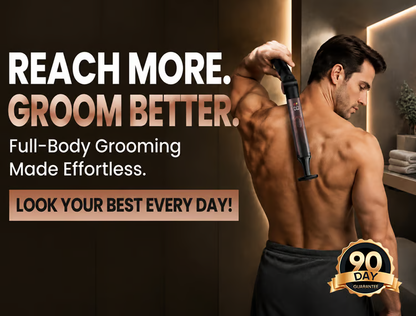 Long Handle Electric Back Body Shaver