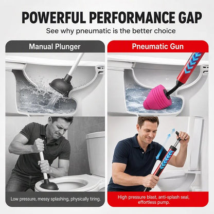 🔥50% OFF🔥🚽 Manual Air Pressure Drain Unclogger – Pump, Seal & Clear