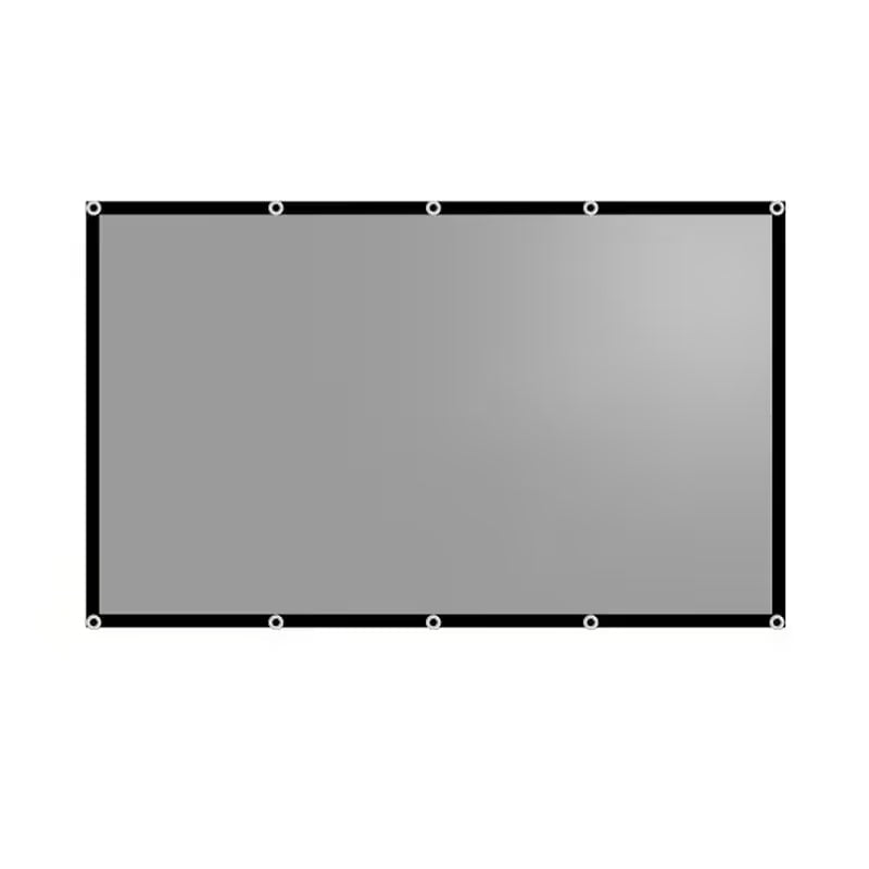 Metallic Anti-Light Projector Screen