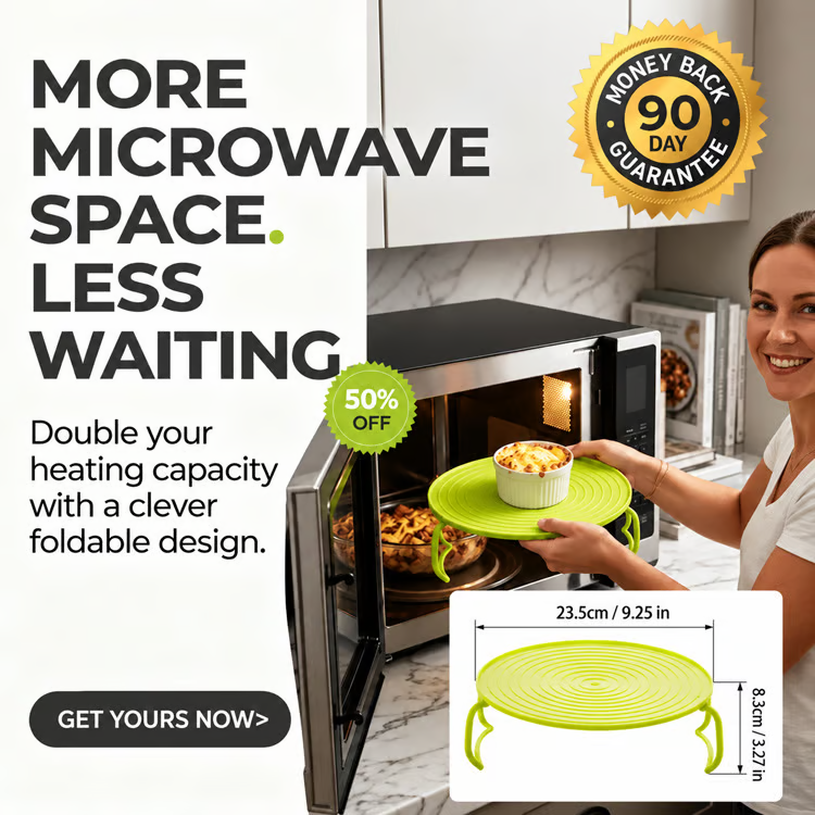 Multifunctional Double-Layer Microwave Rack(Buy 1 Get 1 Free)