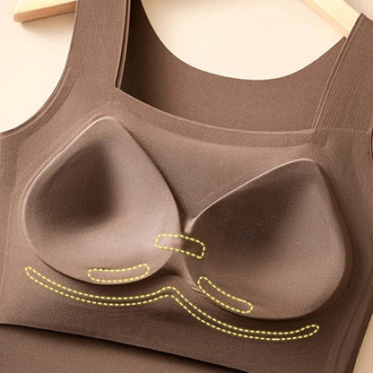🏆Last Day!!💐Women's U Neck Thermal Tank Tops with Built-In Bra