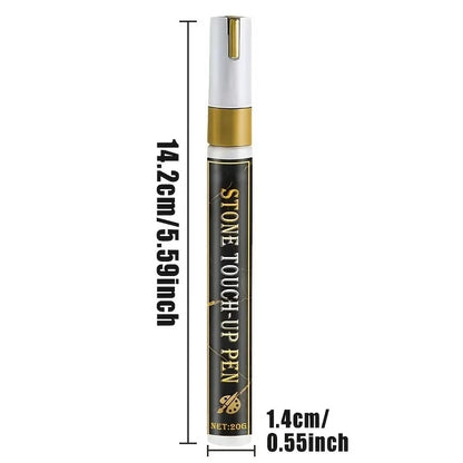 🔥Buy one get one free🔥🐦Golden Tombstone Marker Pen for Restoring Faded Grave Inscriptions
