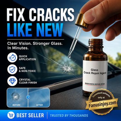 ⚡️BUY 1 FREE 1⚡️One drop fixes all glass cracks！🚗Glass Crack Repair Agent