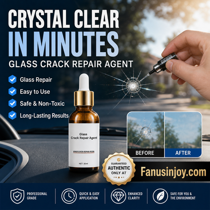 ⚡️BUY 1 FREE 1⚡️One drop fixes all glass cracks！🚗Glass Crack Repair Agent