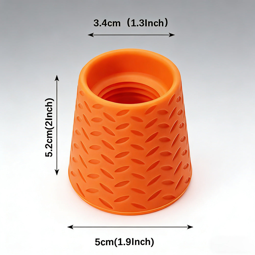 Portable silicone pet shower head