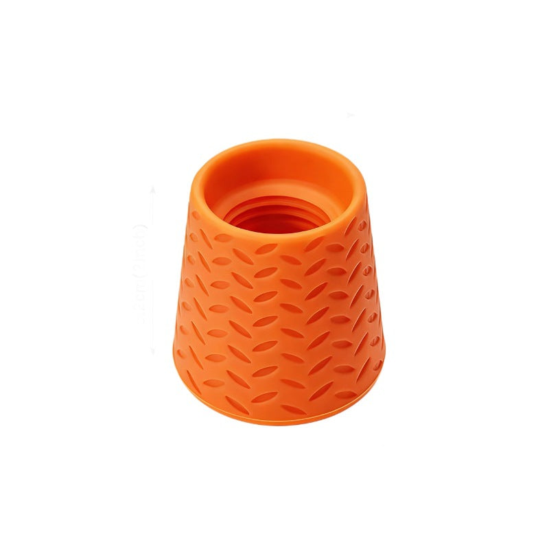 Portable silicone pet shower head