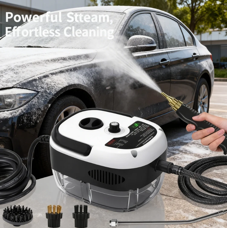 🔥LIMIT TIME 49% OFF✨2500W Handheld High-Temperature Pressurized Steam Cleaner