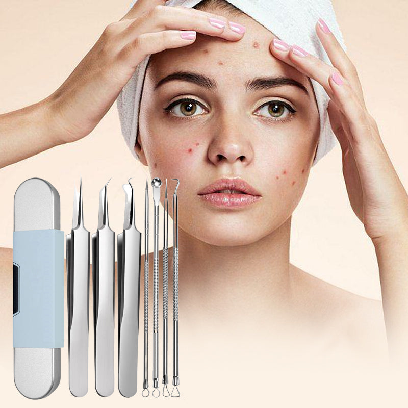 🔥Limit Time 50% OFF🔥Stainless Steel Blackhead Remover Tool Kit