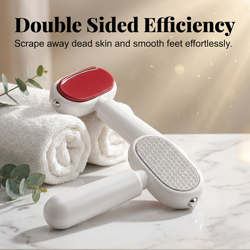📢Buy one get one free for a limited time✨Double Sided Foot Scraper For Removing Calluses And Dead Skin