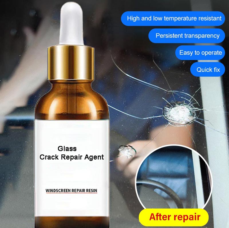⚡️BUY 1 FREE 1⚡️One drop fixes all glass cracks！🚗Glass Crack Repair Agent