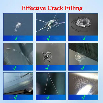 ⚡️BUY 1 FREE 1⚡️One drop fixes all glass cracks！🚗Glass Crack Repair Agent