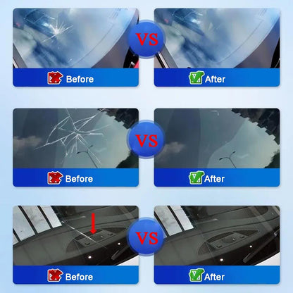 ⚡️BUY 1 FREE 1⚡️One drop fixes all glass cracks！🚗Glass Crack Repair Agent