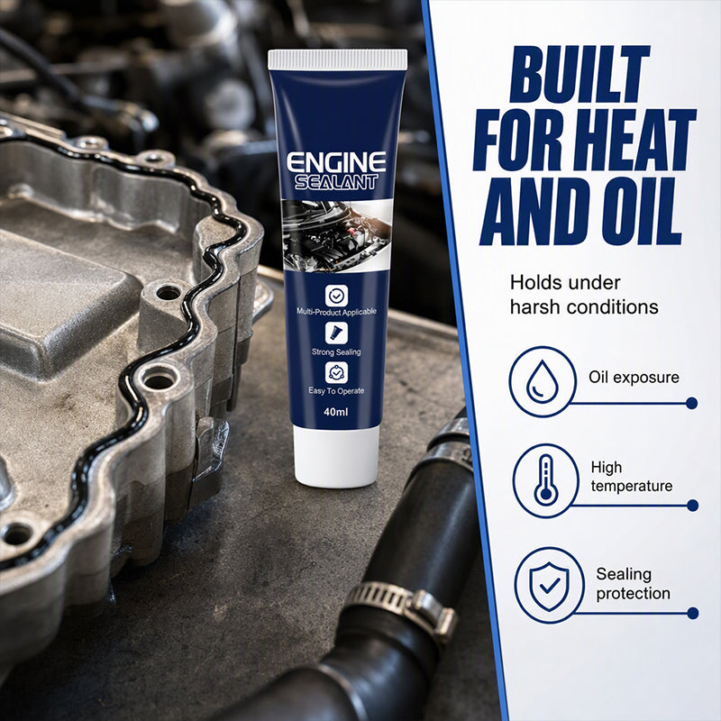 🔥Buy 3 Get 2 Free⚙️High Temperature Engine Sealant | Permanent Leak Repair, Simple DIY for Cars & Trucks