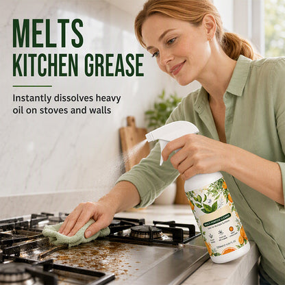 🔥🔥Buy 3 Get 2 Free🧴🧽 Heavy Duty Kitchen Degreaser Spray – Powerful Grease Remover For Home Cleaning