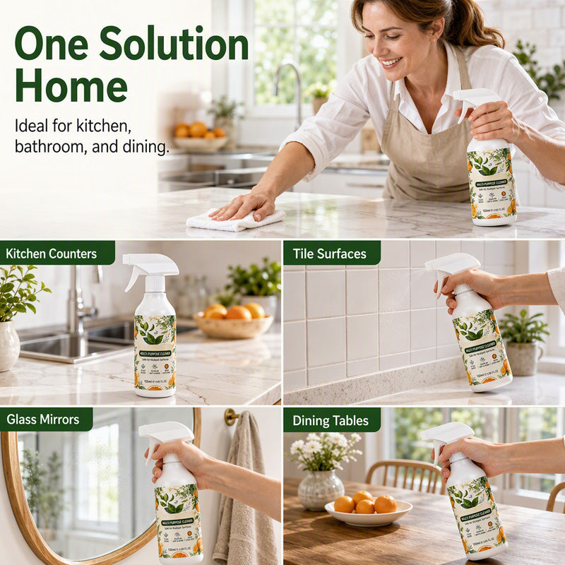 🔥🔥Buy 3 Get 2 Free🧴🧽 Heavy Duty Kitchen Degreaser Spray – Powerful Grease Remover For Home Cleaning