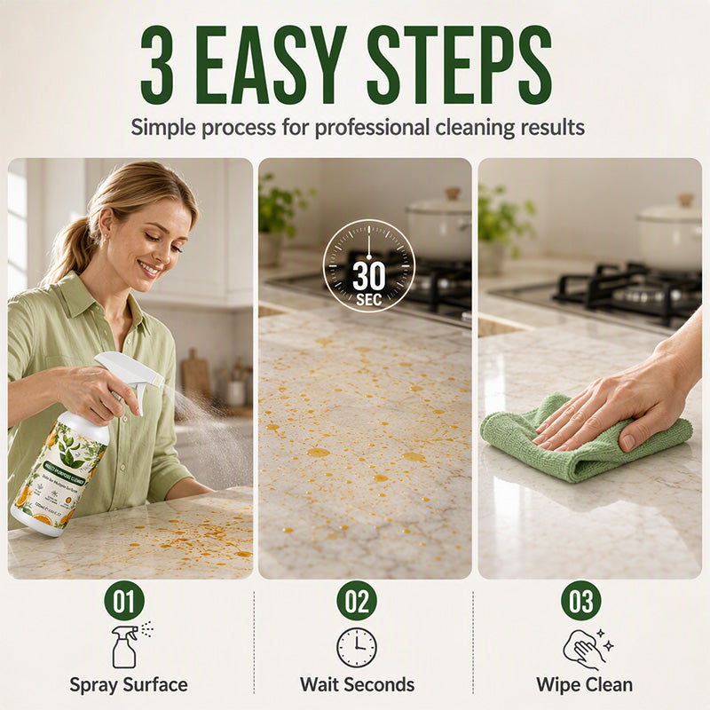 🔥🔥Buy 3 Get 2 Free🧴🧽 Heavy Duty Kitchen Degreaser Spray – Powerful Grease Remover For Home Cleaning