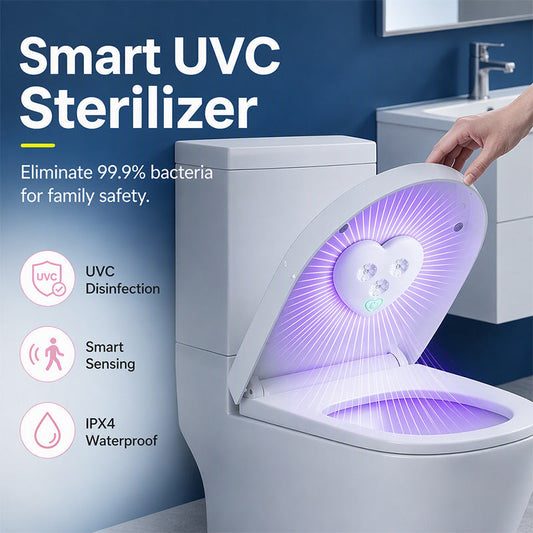 🔥Smart UV-C Toilet Sterilizer Light (2  packs)