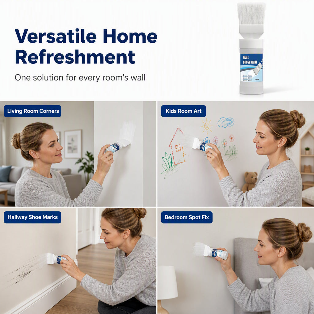 🔥Buy one  get one free 🔥Quick-Dry Wall Repair Paint Brush