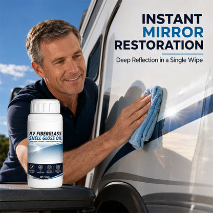 ⏰️BUY 1 FREE 1⚡️🥳 LIMITED TIME 50% OFF!🔥RV Fiberglass Gloss Oil Shine Restorer