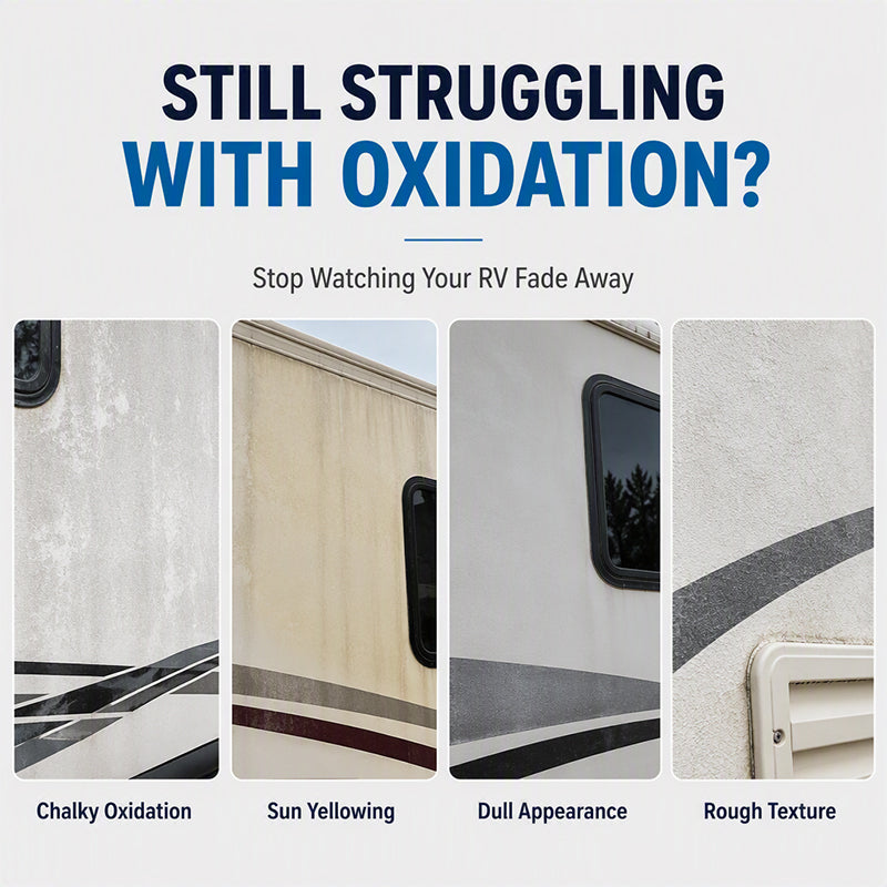 ⏰️BUY 1 FREE 1⚡️🥳 LIMITED TIME 50% OFF!🔥RV Fiberglass Gloss Oil Shine Restorer