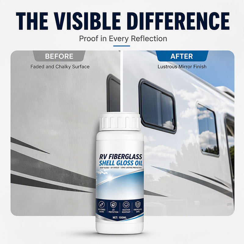 ⏰️BUY 1 FREE 1⚡️🥳 LIMITED TIME 50% OFF!🔥RV Fiberglass Gloss Oil Shine Restorer