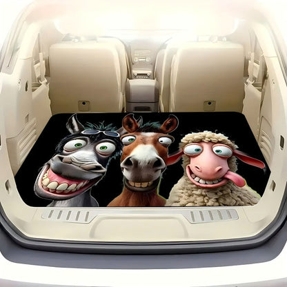 🔥Limited-time 50% off💞Universal Car Trunk Mat with Non-Slip Backing