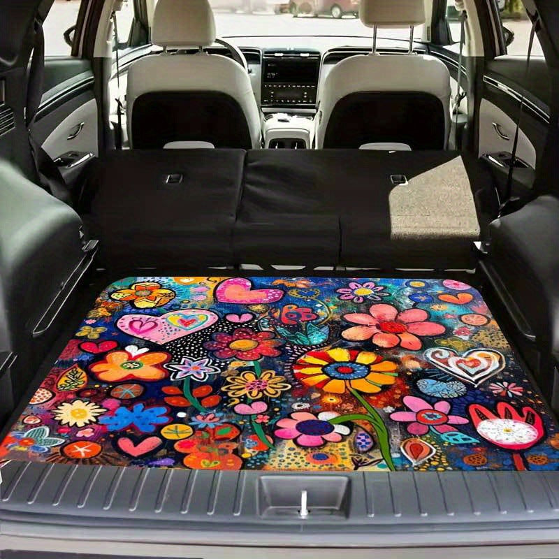 🔥Limited-time 50% off💞Universal Car Trunk Mat with Non-Slip Backing