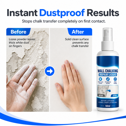 🥳 BUY 1 FREE 1 🥳💞 Over 10,000 sold! Wall Repair Solution—prevents chalking, provides deep adhesion, and is waterproof. Makes your walls stronger—hurry and grab yours now! ✅