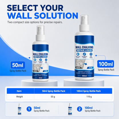 🥳 BUY 1 FREE 1 🥳💞 Over 10,000 sold! Wall Repair Solution—prevents chalking, provides deep adhesion, and is waterproof. Makes your walls stronger—hurry and grab yours now! ✅