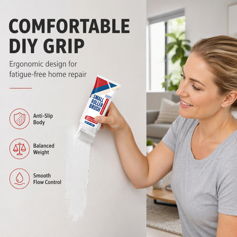 🔥LAST DAY BUY 1 GET 3 – Waterproof Wall Repair Paste with Integrated Small Roller Brush