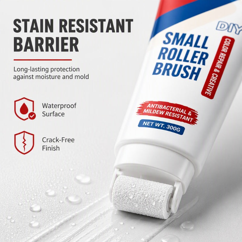 🔥LAST DAY BUY 1 GET 3 – Waterproof Wall Repair Paste with Integrated Small Roller Brush