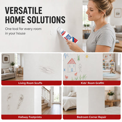 🔥LAST DAY BUY 1 GET 3 – Waterproof Wall Repair Paste with Integrated Small Roller Brush