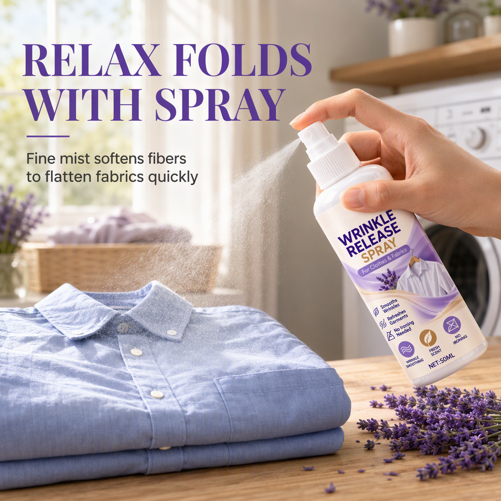 🔥Buy one  get one free 🔥No Ironing Clothing Remover Spray