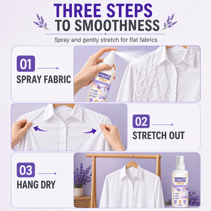 🔥Buy one  get one free 🔥No Ironing Clothing Remover Spray