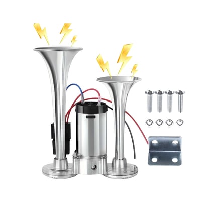 600DB Dual-Tone Metal Car Horn