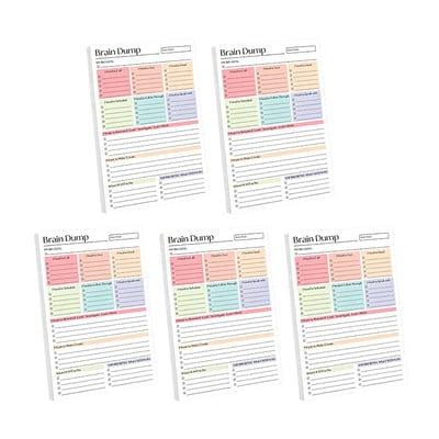 ADHD Brain Dump Planner Pad